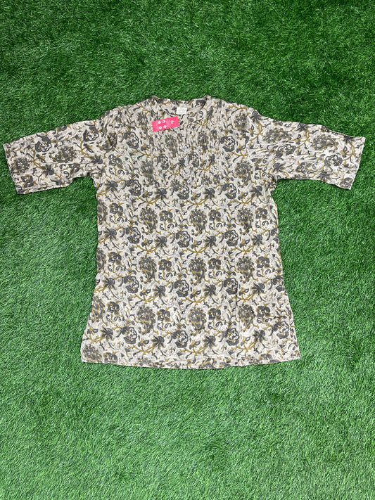 Women’s Printed Cotton Short Top